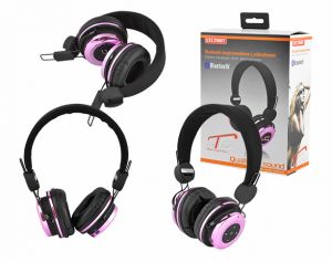 Słuchawki LTC Nauszne LTC76 Czarne BLUETOOTH