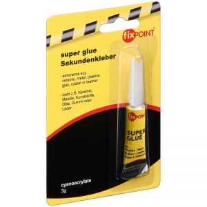 Klej błyskawiczny Super Glue w tubce 3g fixPOINT