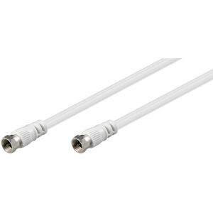 Przyłącze FF SAT antena cable white 1.5m