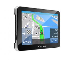 Nawigacja GPS VORDON 7 Europa, 4GB, FM, AV IN