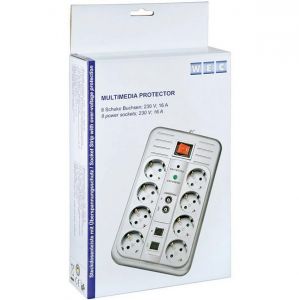Listwa zasilająca Goobay Multimedia Protector 1,5m