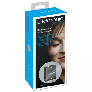 Konwerter Optical/Coaxial na 2xRCA CLICKTRONIC