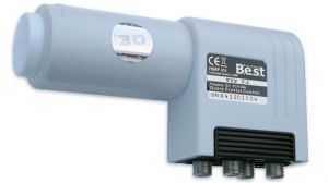 LNB Quattro BEST HQRF 414 0,1dB Lens