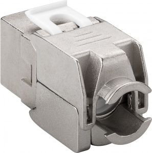 Gniazdo RJ45 Keystone Cat.6e STP shielded