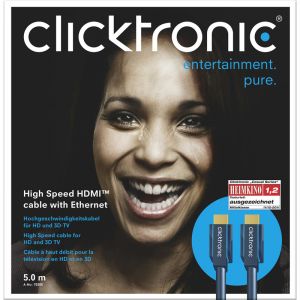 kabel HDMI CLICKTRONIC A High Speed 0,5m.