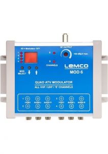 Modulator czterokanałowy z sumatorem  LEMCO MOD6