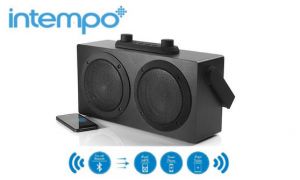 Intempo Retro Blaster Bluetooth Czarno-czarny