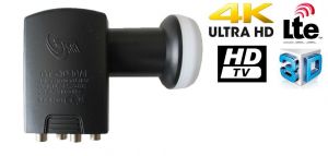 LNB Quad GT-SAT GT-QD40M 0,1 dB LTE