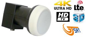 LNB Single GT-SAT L-Shape GT-S40M 0,1 dB LTE