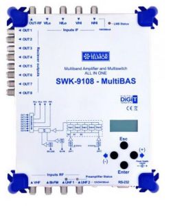 SWK 9108 Multibas wzm. wielozakresowy+ multiswitch