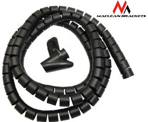 Maskownica kabli  MC-525 B 2m 25mm czarna