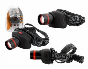 Latarka czołowa LTC 1W  z zoom