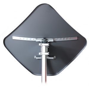 Penta 85 Fracarro - aluminiowy talerz SAT grafit