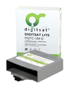 Sumator sygnału LNB Quad i DVBT DQTC-104 O zew.