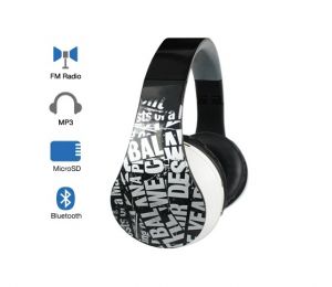 Słuchawki Bezprzewodowe BT Space 8860A black /4w1/