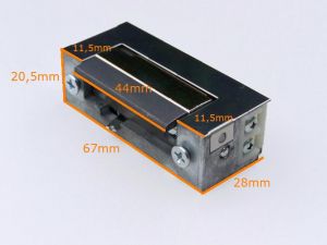 Elektrozaczep BIRA symetryczny 12V z pamięcią wew.