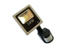 HALOGEN REFLEKTOR LED 10W Z CZUJNIKIEM RUCHU