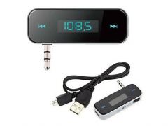 Transmiter cyfrowy FM MP3 minijack do telefonu