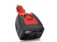 Przetwornica 12V na 230V + wejscie USB 5V i kontak
