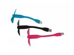 WIATRAK WENTYLATOR WIATRACZEK SILIKONOWY USB