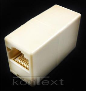 Adapter złączka sieciowa łącznik wtyku RJ45