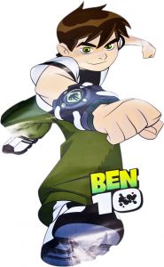 Nalepka na ścianę 86cm Ben10