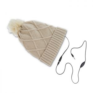 Czapka Forever Winter romby ecru