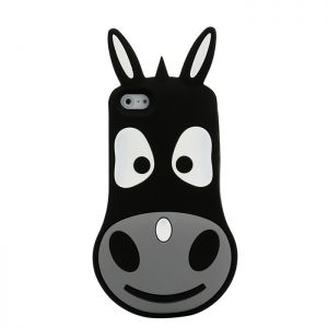Nakładka Animal 3D Donkey do iPhone 6/6S czarna