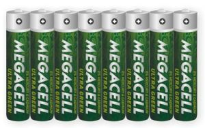 Bateria megacell  LR03 AAA Ultra Green