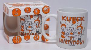 Kubek orange Imieninowy 250ml BOX