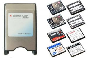 Czytnik kart CF na PCMCIA