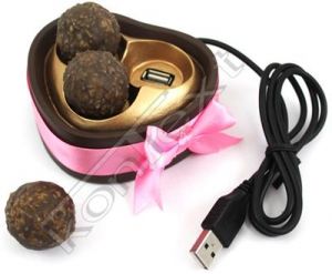 HUB 4 porty USB 2.0 Pralinki