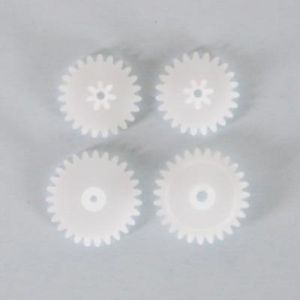 Część S107G: Zębatki S107G-09 4 elementy: 2małe +