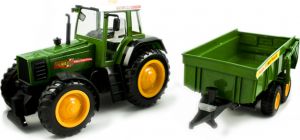 Traktor z Przyczepą duży RC 4CH