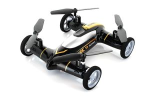 Quadrocopter MEGAdron lata i jeździ 2w1 SYMA X9