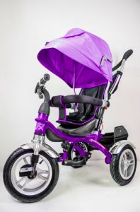 Rowerek Trójkołowy TRIKE LUX fioletowy