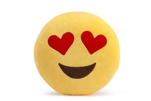 Poduszka Dekoracyjna  Emotki Emoji - lover