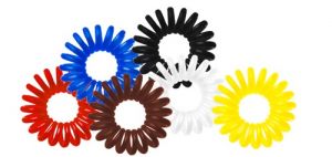 Gumka do włosów silikonowa sprężyna INVISIBOBBLE 100szt mix kolor