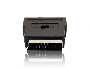 ADAPTER EURO->SVHS-3XRCA (CHINCH) (POJEDYNCZY)