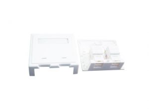 GNIAZDO NATYNKOWE KAT.5E 2X RJ45 GEMBIRD