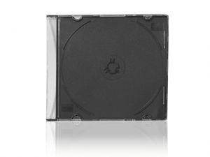 PUDEŁKO CD 1 SLIM CZARNE (200-PACK) (521.02B)