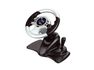 KIEROWNICA GEMBIRD STR-SHOCKFORCE-M USB VIBR.XBOX,PS2. (USZKODZONE OPAKOWANIE)