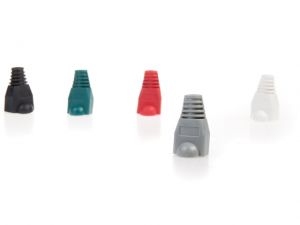 OSŁONKA NA WTYK RJ45 SZARA (100-PACK)