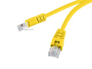 PATCHCORD KAT.5E 0.5M YELLOW GEMBIRD