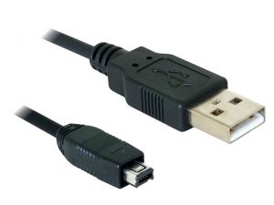 KABEL USB MINI AM-BM4P 2.0 1.5M HIROSE DELOCK