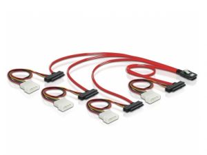 KABEL SAS 36PIN->SAS 29PIN X4 50CM DELOCK