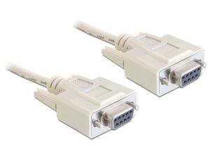 KABEL TRANSMISYJNY NULL MODEM 9F/9F RS232 1.8M DELOCK
