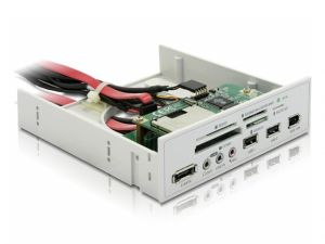 FRONTPANEL DELOCK MULTI USB/AUDIO/ESATA/FIREWIRE/CZYTNIK 34IN1