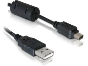 KABEL USB MINI AM-12 PIN(M) 2.0 1M (OLYMPUS) DELOCK