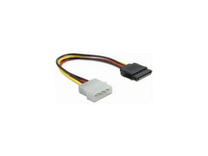 KABEL SATA ZASILAJĄCY MOLEX(M)->SATA(F) 12CM DELOCK
